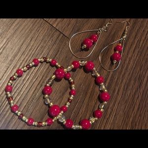 Camila Earring and bracelets set